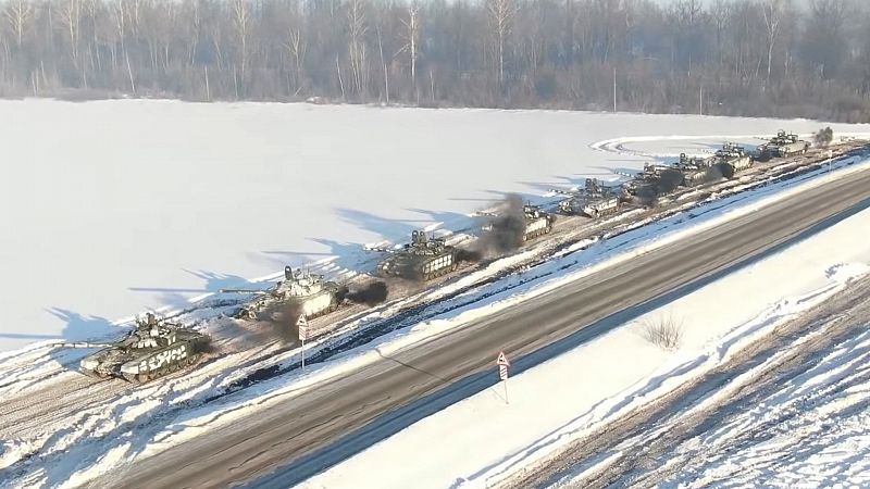 Rusia afirma que la retirada de tropas de la frontera con Ucrania estaba programada