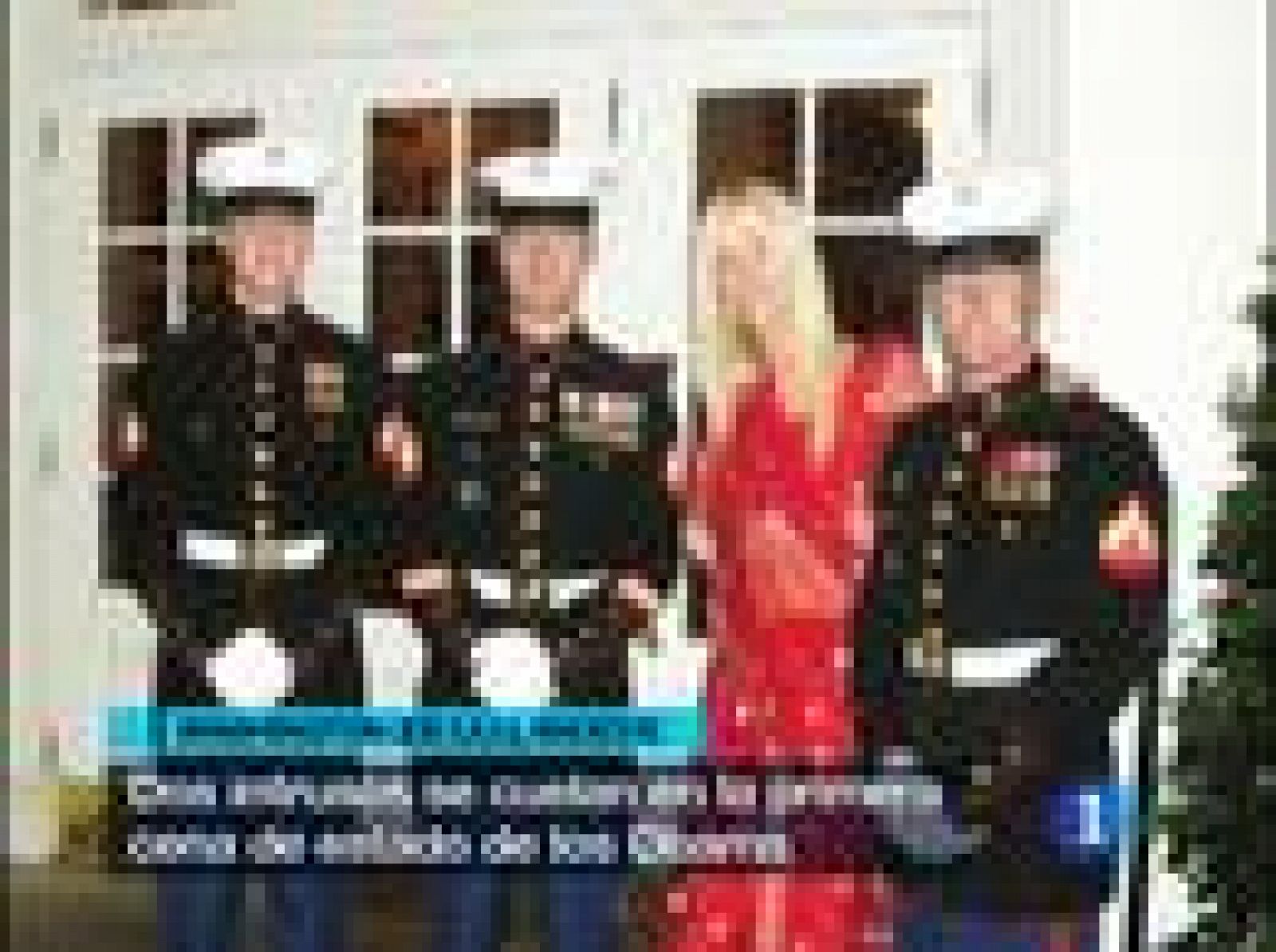 Una pareja de intrusos en una cena de gala en la Casa Blanca | Ver