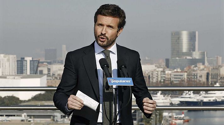 La tarde en 24h - Casado respalda a Mañueco para un gobierno "estable" y "sin la espada de Damocles"