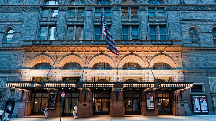 Carnegie Hall. Salas de conciertos