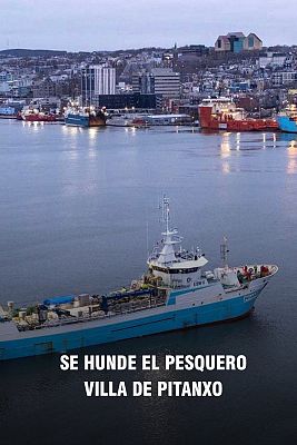 Telediario 2 - Al menos siete muertos y 14 desaparecidos en el naufragio de un pesquero gallego en aguas de Canadá