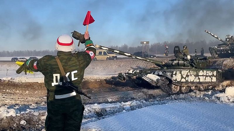 Dudas en torno a la retirada de tropas rusas de la frontera con Ucrania