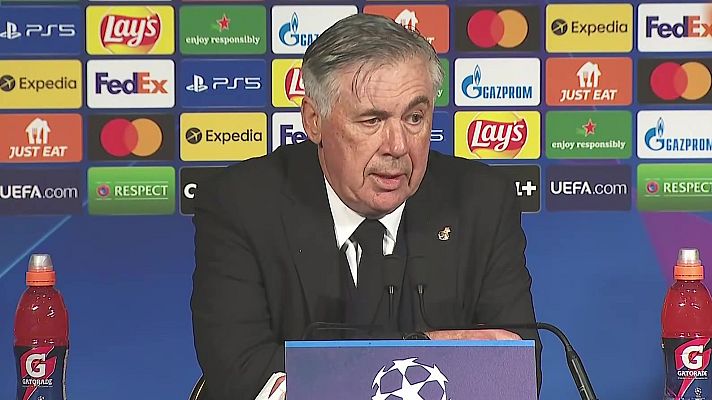 Estudio Estadio - Carlo Ancelotti: "Hemos sufrido mucho. Nos ha costado salir de la presión que hizo el PSG"