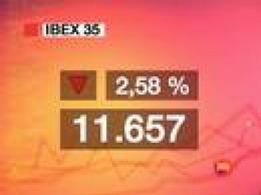 El Ibex-35 pierde un 2,58%