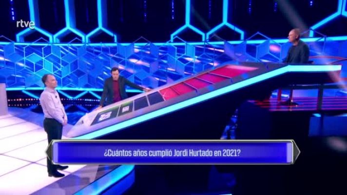  - La pregunta sobre Jordi Hurtado a El Cazador, l'altre concurs de TVE