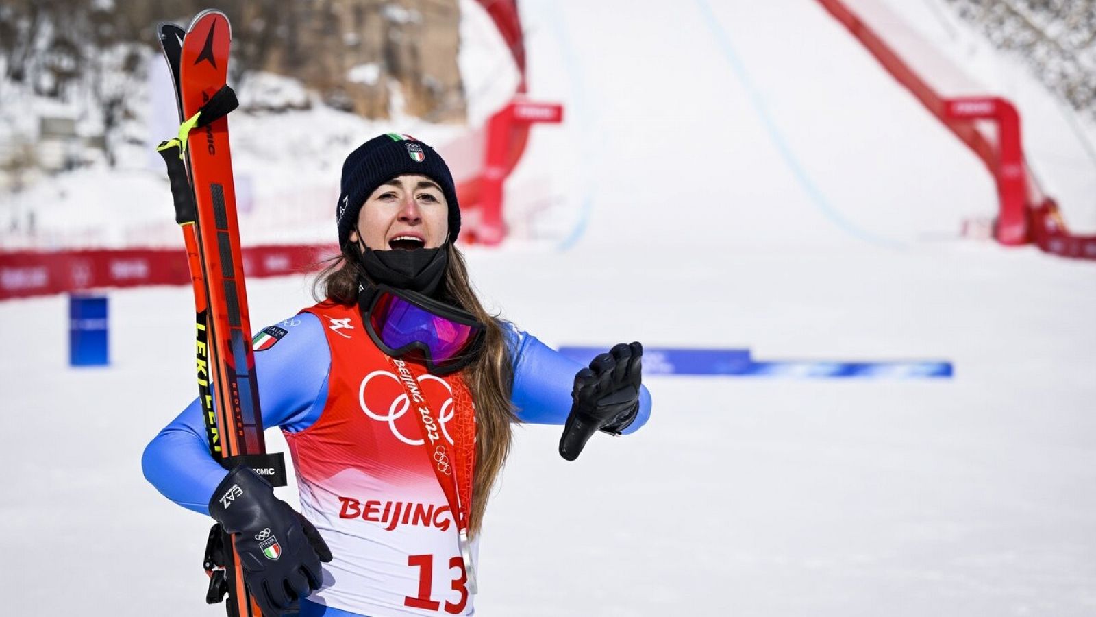 Pekín 2022 | Goggia, histórica plata en Descenso