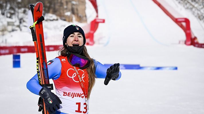 Pekín 2022 | Sofía Goggia y su milagrosa plata en Descenso