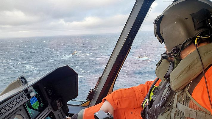 Se suspende la búsqueda de los 12 marineros desaparecidos en el naufragio de Terranova: "Descartamos encontrar vidas"