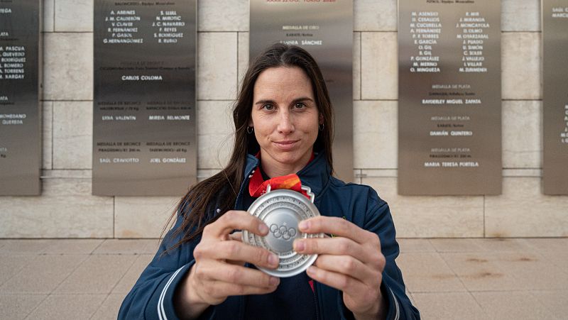 Queralt Castellet en RTVE: " Esta medalla de plata es como tener el mundo en mis manos"   