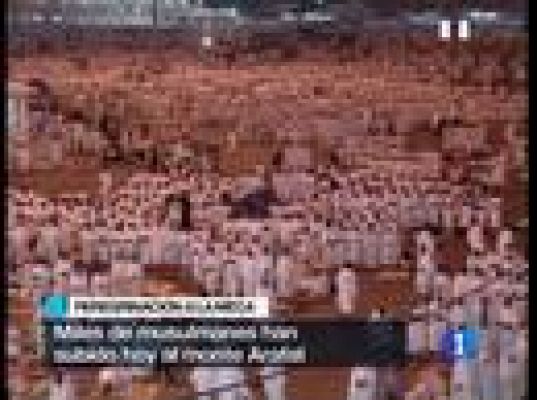  - Peregrinos en el monte Arafat