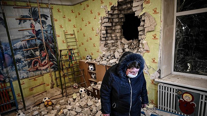 Acusaciones de ruptura del alto el fuego en el Donbás