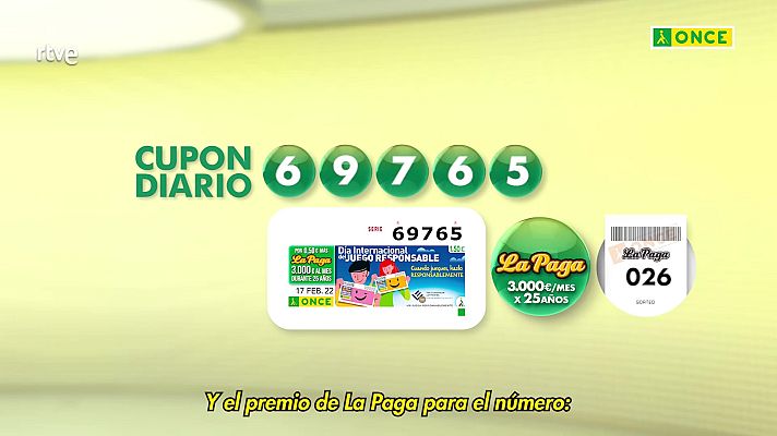 Sorteos ONCE - Sorteo ONCE - 17/02/22