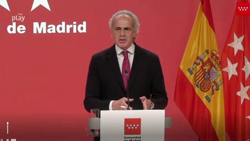 El consejero de Sanidad de Madrid asegura que el hermano de Ayuso "no influyó" en la compra de las mascarillas - Ver ahora