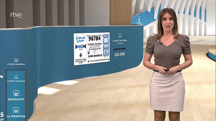 Loterías - Sorteo de la Lotería Nacional del 19/02/2022