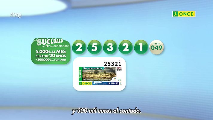 Sorteos ONCE - Sorteo ONCE - 19/02/22