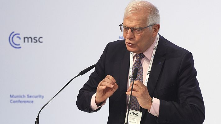 Telediario Fin de Semana - Borrell destaca la firmeza de EE.UU. y la UE ante Rusia