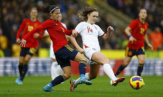 Telediario Matinal - España repite empate ante Inglaterra en la Arnold Clark Cup