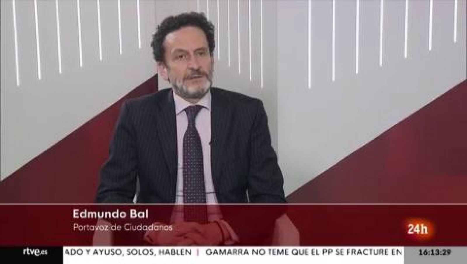 Parlamento - La entrevista - Edmundo Bal, portavoz de Ciudadanos - 19/02/2022