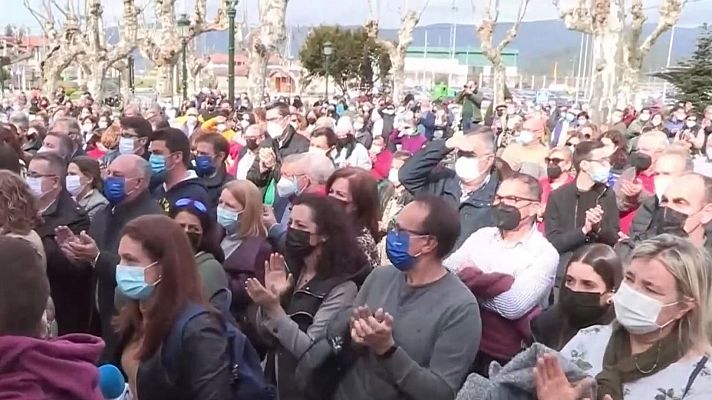 La hora de La 1 - Concentración de familiares de los desaparecidos en el naufr