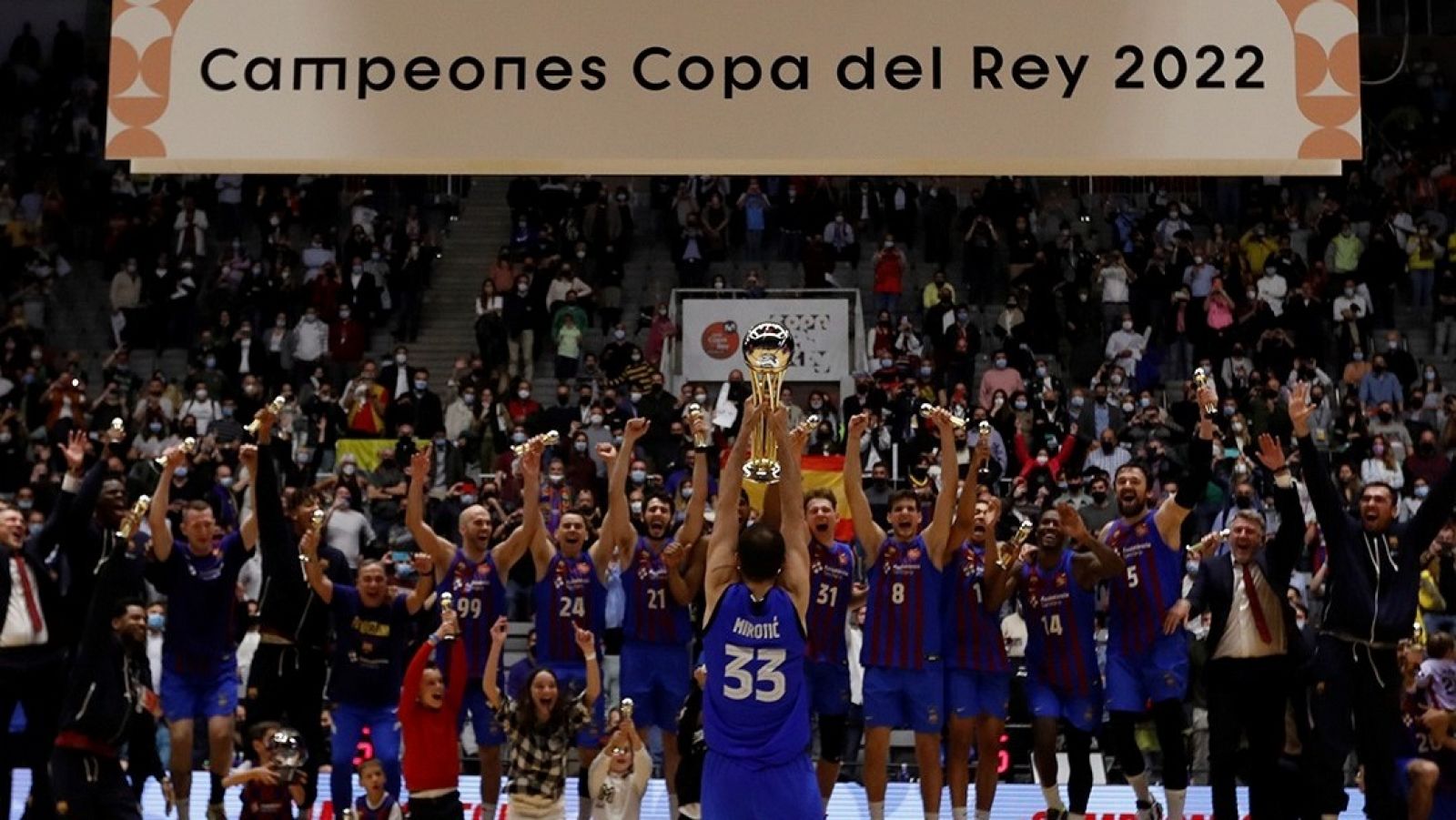 Baloncesto I Así celebró el Barça su título de Copa número 27