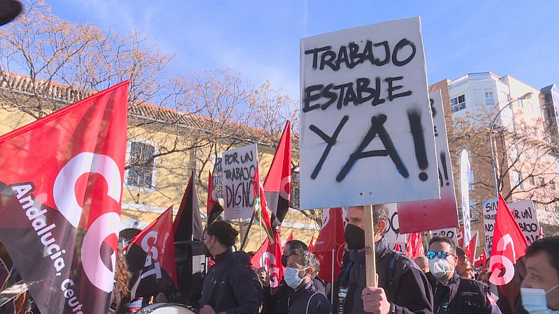 Huelga de trabajadores en Santa Bárbara - Ver ahora