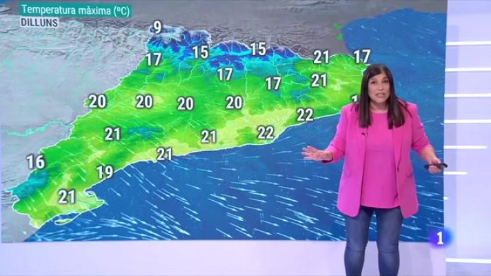 El temps - Avui: el dia més càlid de la setmana