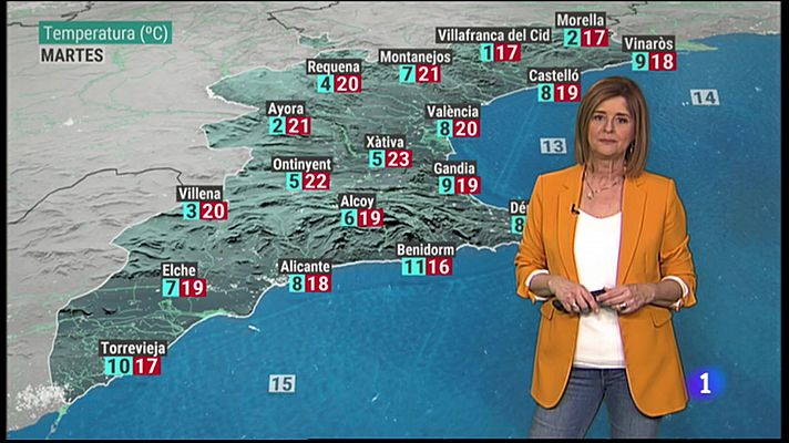 El tiempo en la Comunitat Valenciana - 21/02/22