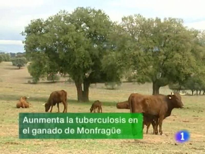  Noticias de Extremadura. Informativo Territorial de Extremadura. (27/11/09)