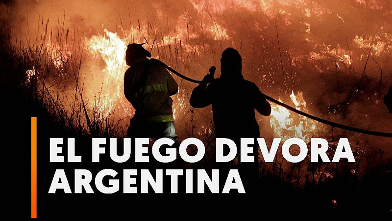 Los incendios arrasan el noroeste de Argentina