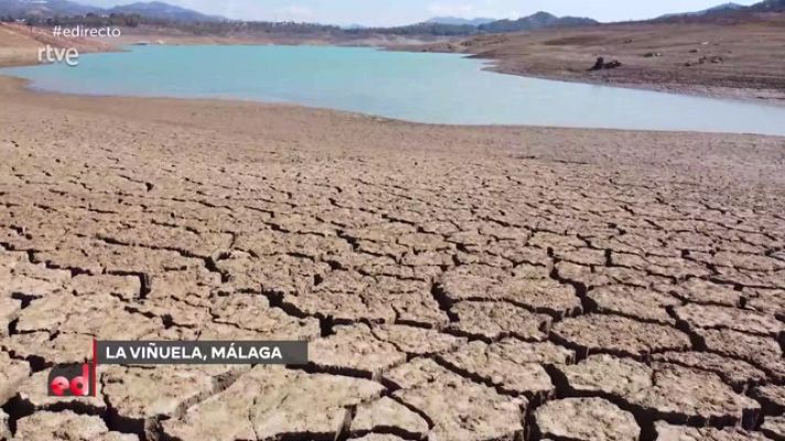 España Directo - Embalse de La Viñuela, a un paso de estar muerto