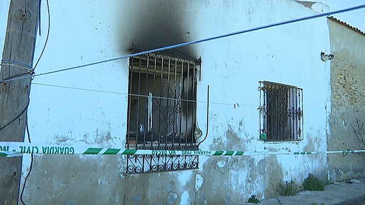 Incendio en una vivienda de Barbate