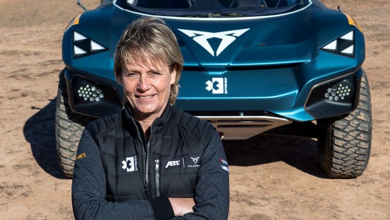 Jutta Kleinschmidt, en RTVE: "Una mujer puede volver a ganar el Dakar"