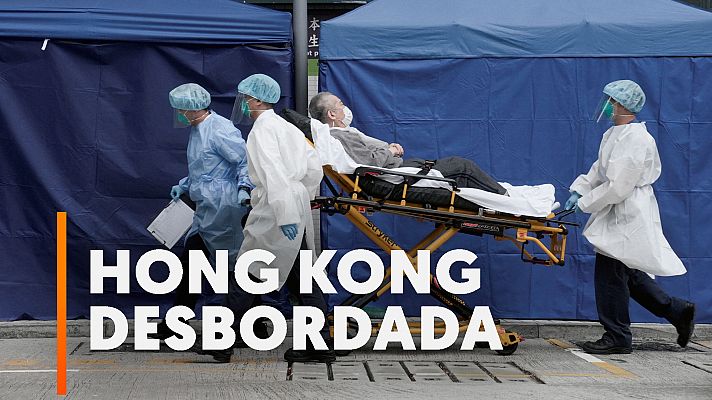 Hong Kong obliga a hacerse test a toda su población para frenar los contagios por ómicron