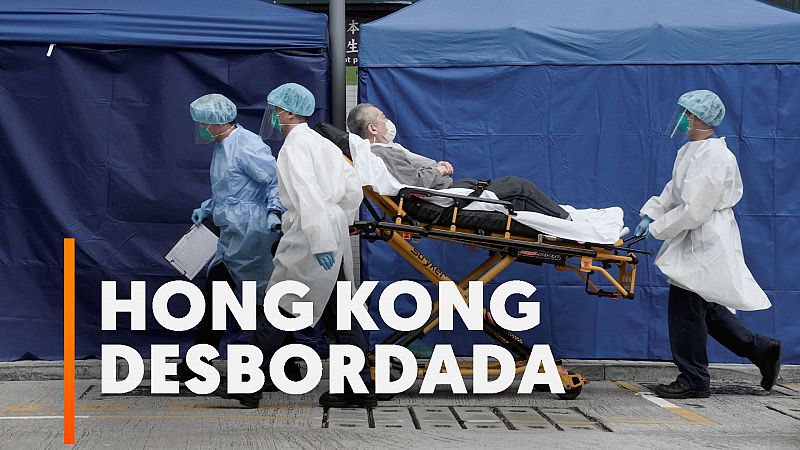 Hong Kong obliga a hacerse test a toda su población para frenar los contagios por ómicron 