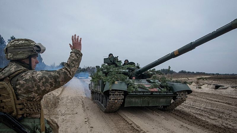 Crece la tensin entre Rusia y Ucrania tras el reconocimiento ruso de la independencia de regiones separatistas