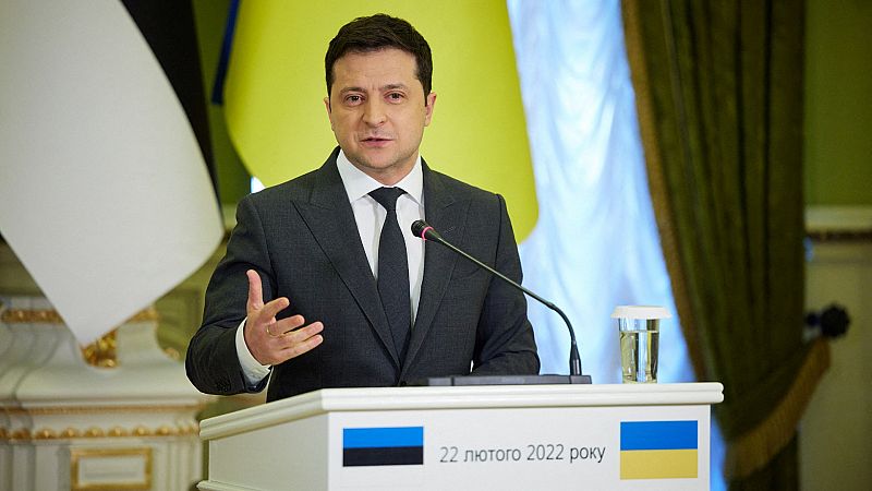 Zelenski ve similitudes en la situación de Ucrania con Georgia