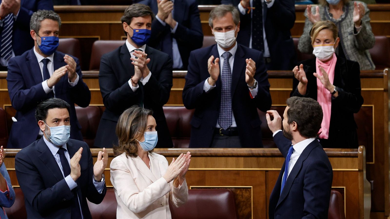 Casado se despide en el Congreso: "Entiendo la política desde el respeto al adversario y la entrega a los compañeros"