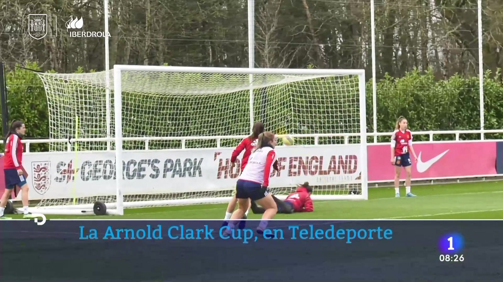 Horario y donde ver el España-Canadá de la Arnold Clark Cup