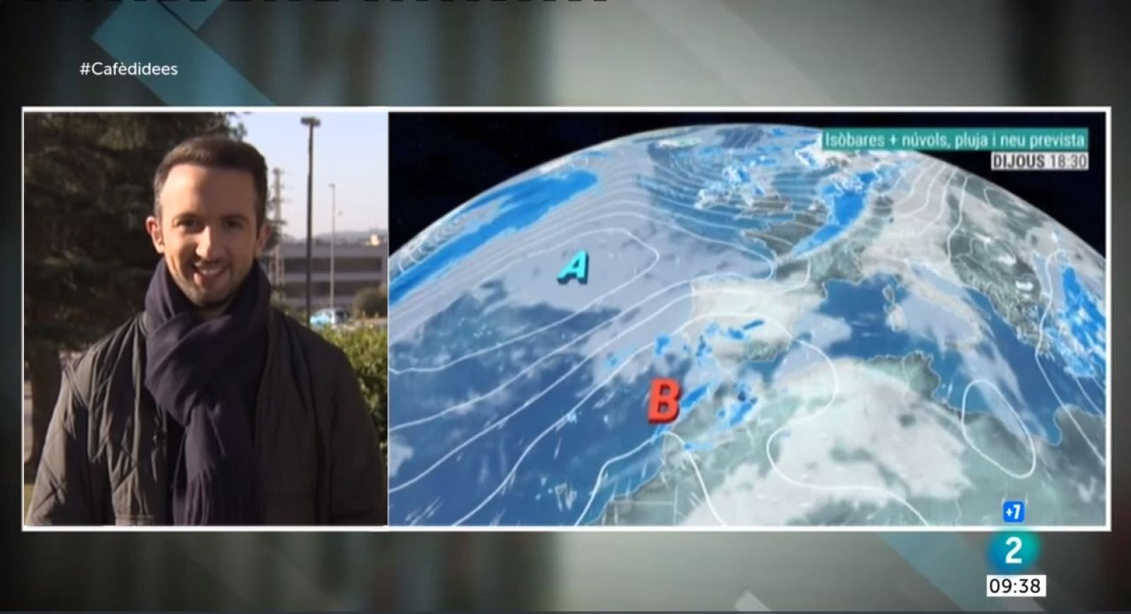 El Temps (23/02/2022) - Avui farà sol, arribaran núvols prims, es formaran de baixos a la costa i les màximes assoliran els 15-20 ºC