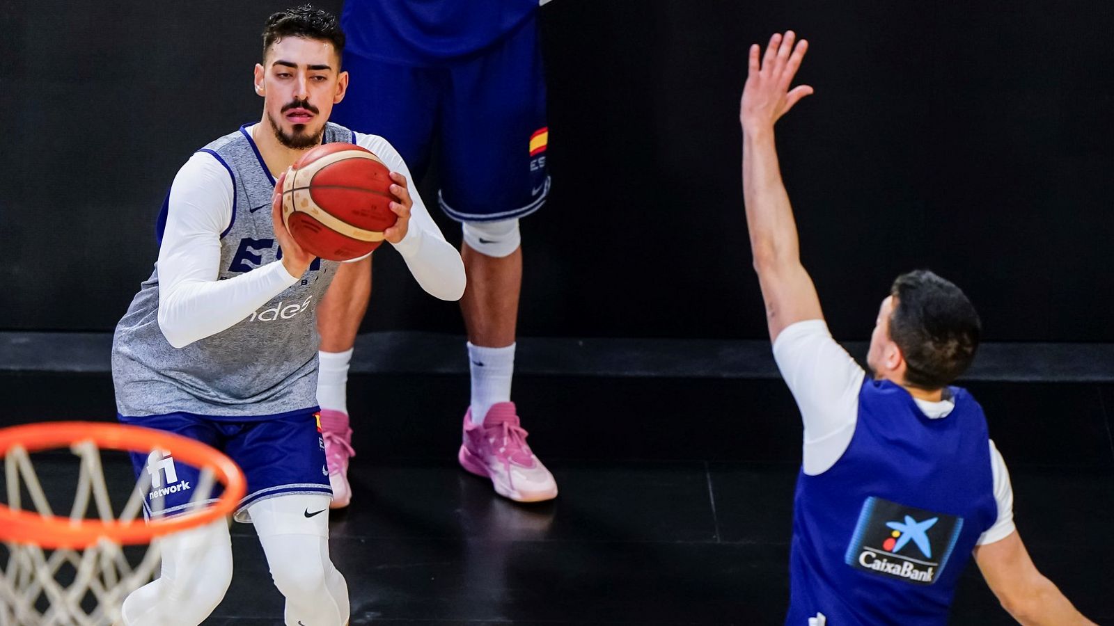 Josep Puerto, ilusionado por ser uno más en 'La Familia' de la selección española de baloncesto