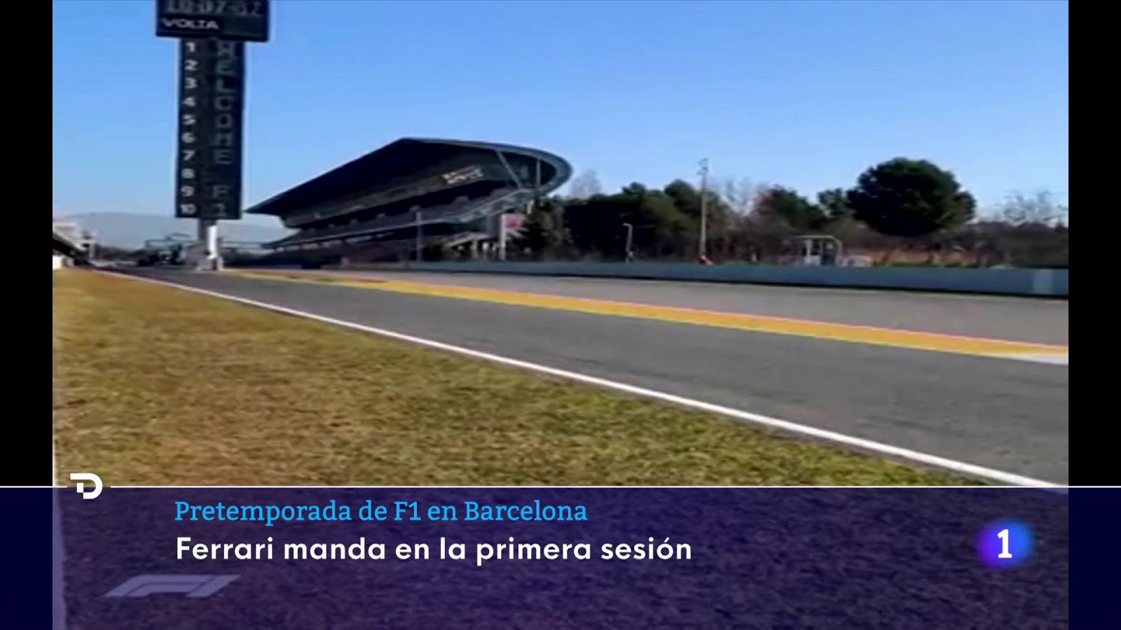 Alonso prueba su Alpine en el arranque de la pretemporada de la Fórmula 1