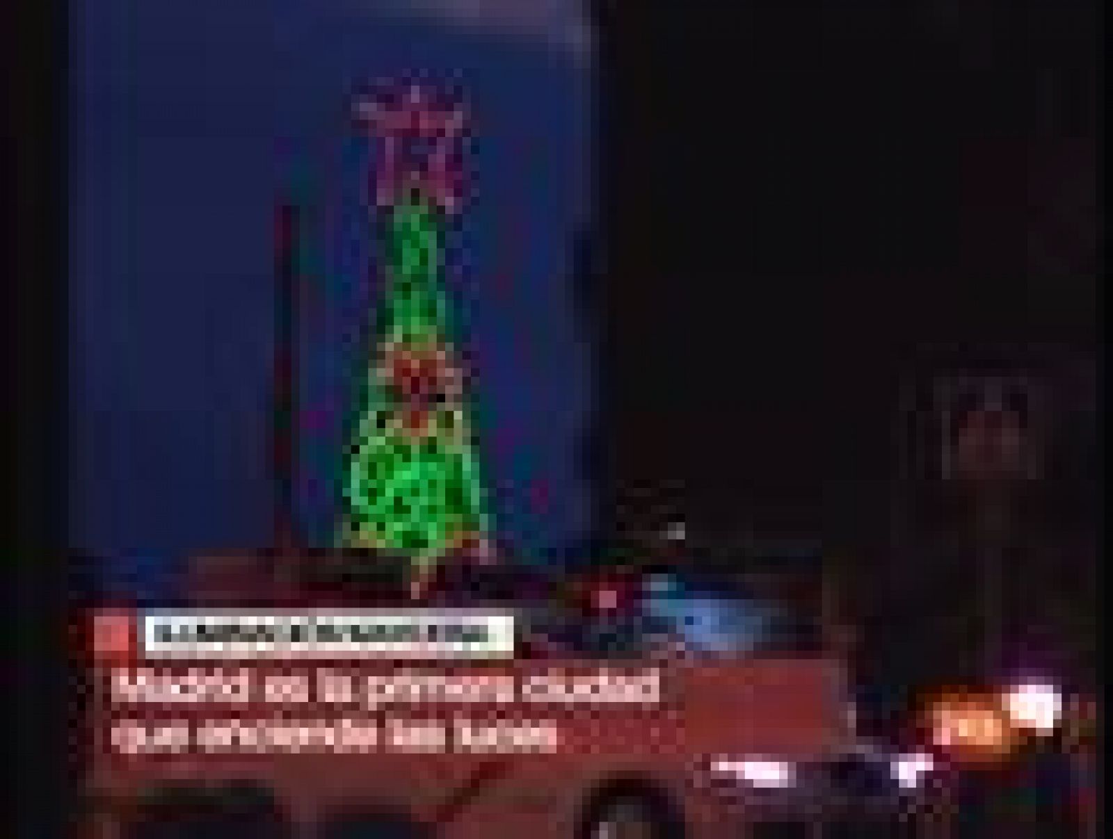 Sin programa: Madrid enciende luces de Navidad | RTVE Play