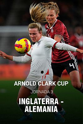 Arnold Clark Cup: Inglaterra - Alemania