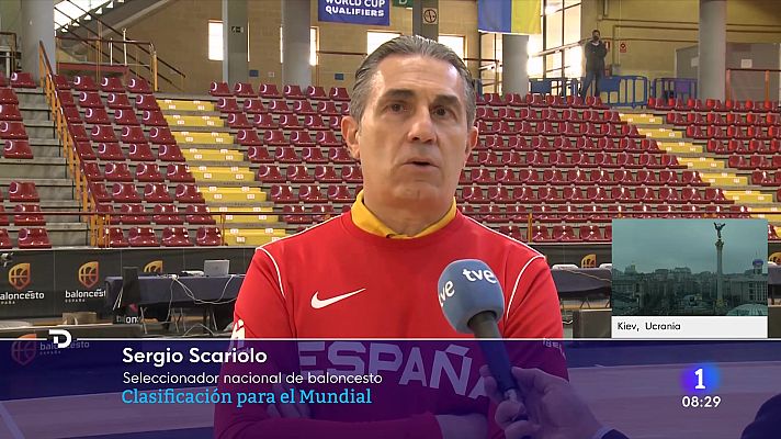 Telediario Matinal - España recibe a Ucrania para encarrilar su pase a la Copa del Mundo de 2023