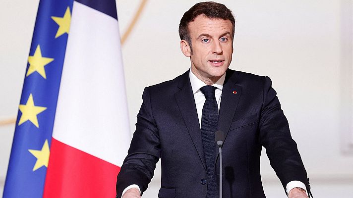 Macron: el ataque de Rusia a Ucrania "cambia la historia"