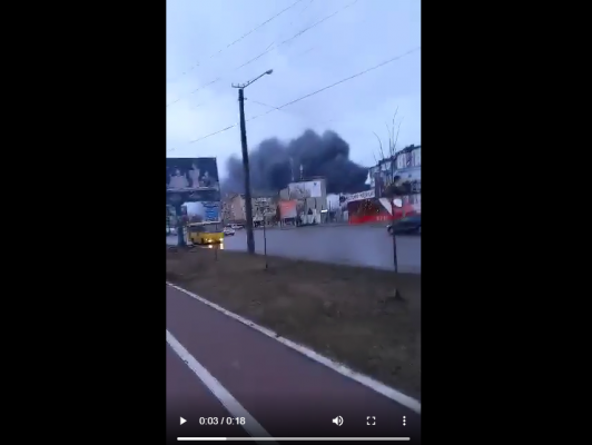  - Explosión cerca del aeropuerto de Ivano-Frankivsk