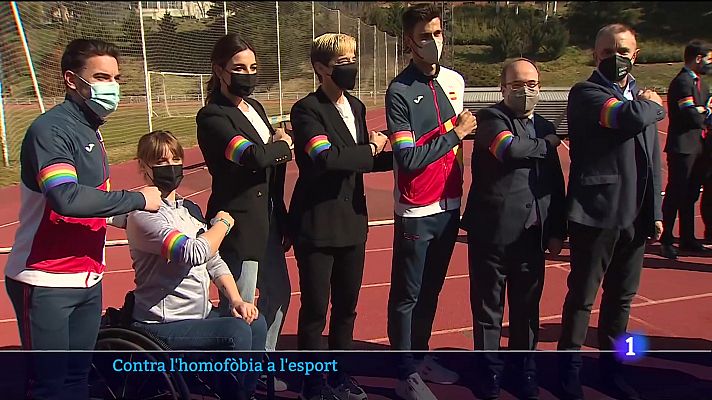 Informatiu Balear - Contra l'homofòbia a l'esport
