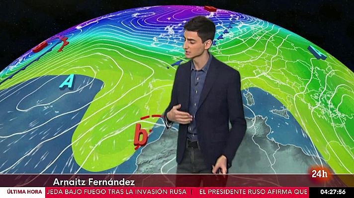 El tiempo - Bajan las máximas y se esperan precipitaciones dispersas