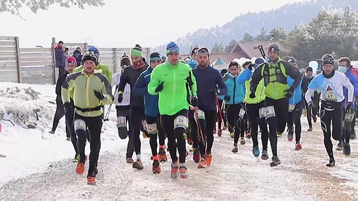 Deportes de invierno - Copa de España de Snow Running - Vinuesa (Soria)