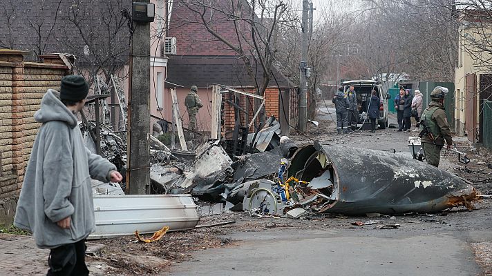 Especiales informativos - Combates en el distrito residencial de Obolón